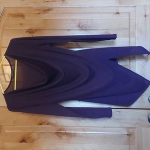 Long sleeve Asymmetrical blouse